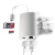 USB- концентратор Satechi Aluminum Multi-Port Adapter V2. Интерфейс USB-C,3 порта USB 3.0 1 порт 4К 